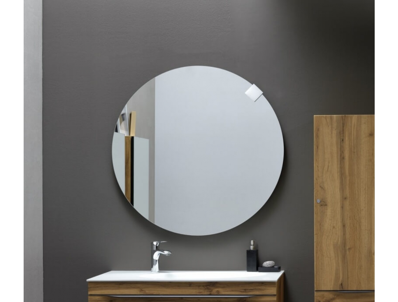 Зеркало для ванной 80 см